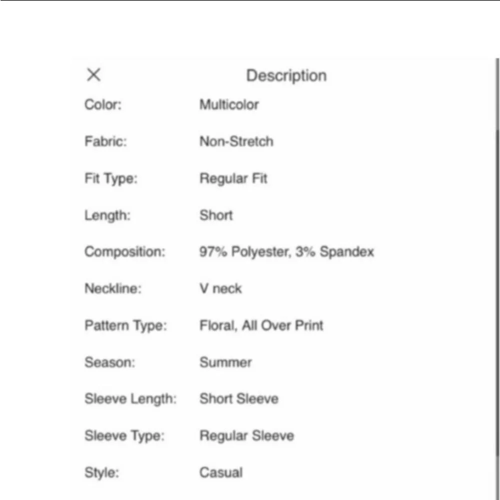 V NECK FLOWER PRINT A LINE DRESS - Picture 6 of 9